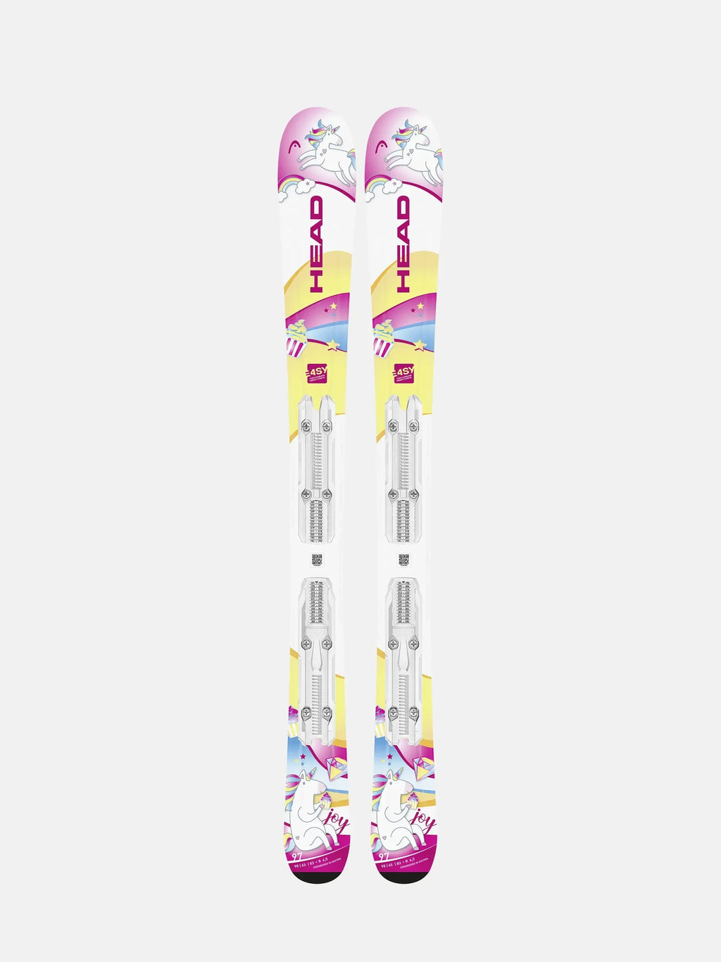 Head Unicorn Jr Skis w/JRS 4.5 GW Bindings 2026