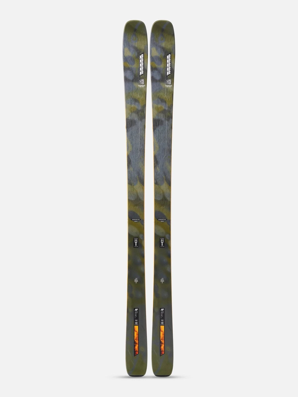K2 Mindbender 89Ti Mens Skis Flat 2026