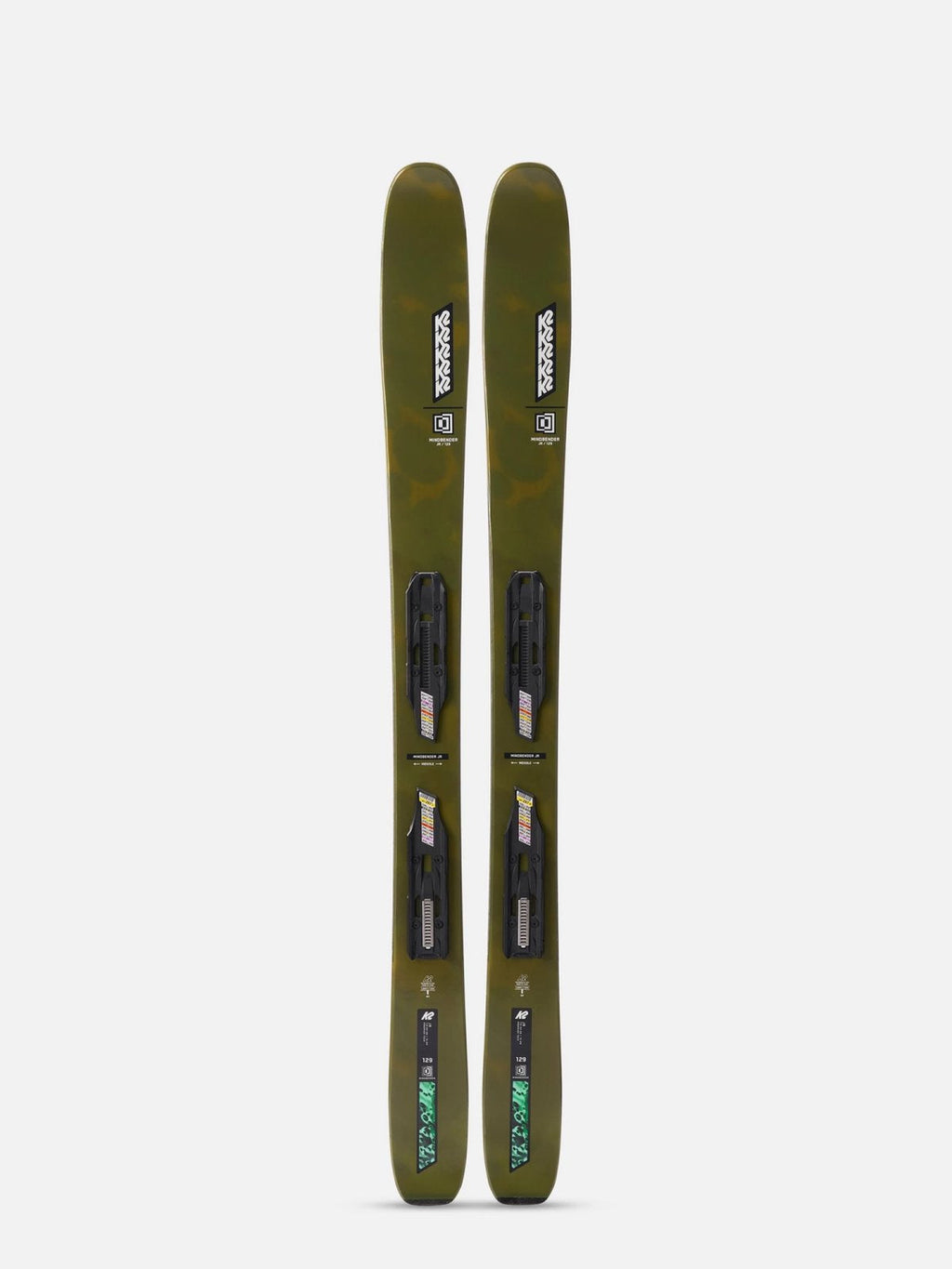 K2 Mindbender Jr Skis w/FDT 7.0 Bindings 2026