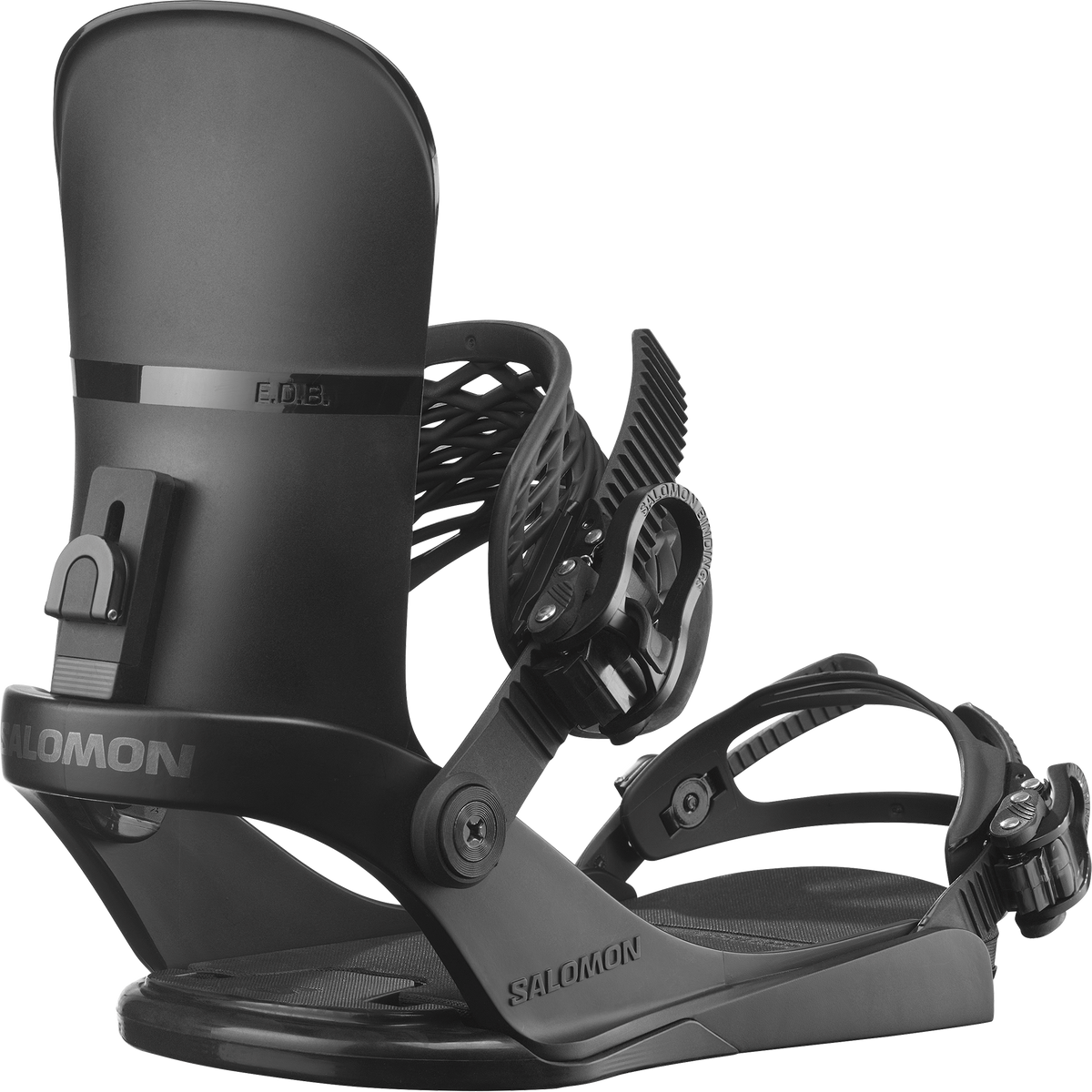 Salomon EDB Snowboard Bindings - Black 2027