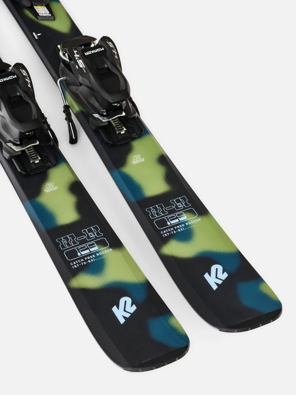 K2 HI FI Jr Skis w/FDT 7.0 Bindings 2026