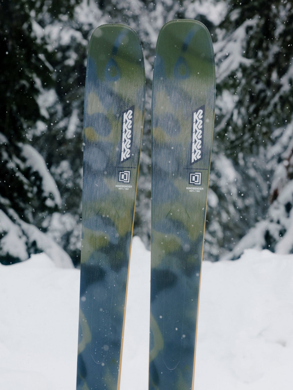 K2 Mindbender 89Ti Mens Skis Flat 2026